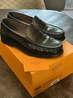 TOD's Zwarte Lederen Instappers - Maat 41 - Nieuw, Kleding | Heren, Schoenen, Ophalen of Verzenden, Nieuw, Zwart