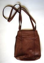 vintage la moda leer schoudertas tas rits design cross body, Sieraden, Tassen en Uiterlijk, Tassen | Schoudertassen, Overige merken