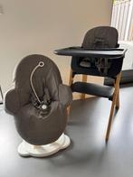 Stokke steps kinderstoel en bouncer wipstoel, Kinderen en Baby's, Kinderstoelen, Ophalen, Gebruikt, Meegroeistoel, Gordel(s)