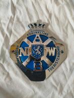 ANWB Emaille Badge - Vintage Auto Accessoire, Verzenden, Gebruikt