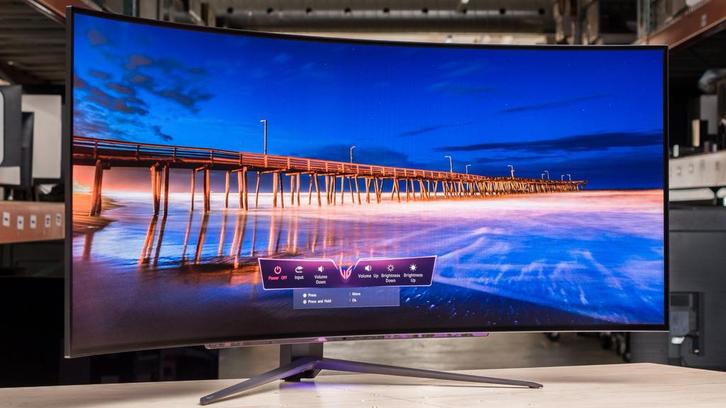 LG 45GR95QE-B OLED 240hz monitor, Computers en Software, Monitoren, Zo goed als nieuw, 201 Hz of meer, DisplayPort, HDMI, Gaming