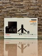 🔥CANON POWERSHOT G7X MARK III PREMIUM VLOGGER KIT, Ophalen of Verzenden, Nieuw, Canon, 4 t/m 7 keer