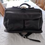 Bosboom lederen dokterstas - Zwart, Ophalen of Verzenden, Gebruikt, Zwart, Handtas