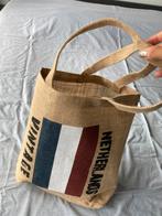 Nederlands Vintage juta shopper, Verzenden, Nieuw, Beige, Shopper
