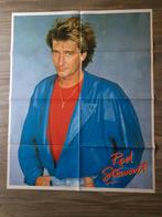 Grote 80s Poster van Rod Stewart, Verzamelen, Posters, Ophalen of Verzenden, Zo goed als nieuw