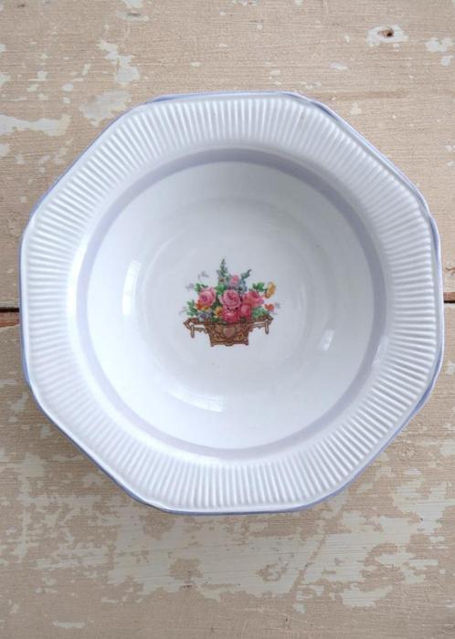 Oud schaaltje Wood & Sons LTD, Antiek en Kunst, Antiek | Servies los, Ophalen of Verzenden