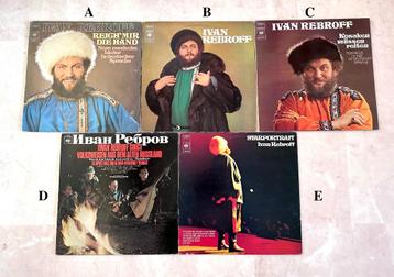 5x LP Ivan Rebroff € 4 per stuk of 5 voor € 15 Elpee Vinyl beschikbaar voor biedingen