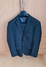 Heren Pak 3 delig,zwart., Kleding | Heren, Kostuums en Colberts, Ophalen of Verzenden, Zo goed als nieuw, Maat 48/50 (M), Zwart