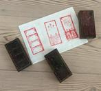 Antieke architecten stempels, ca. 1900, Ophalen of Verzenden, Gebruikt