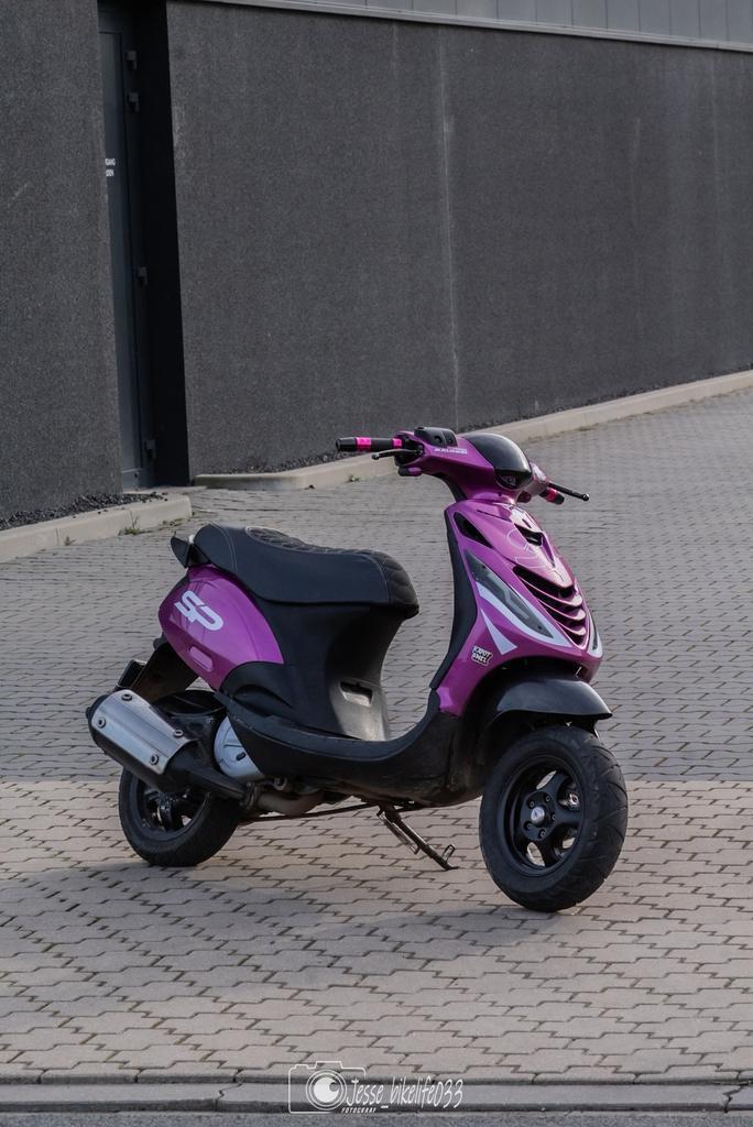 Hexagon voorvelg en achtervelg, Fietsen en Brommers, Scooters | Piaggio, Zo goed als nieuw, Zip, Benzine, Ophalen of Verzenden