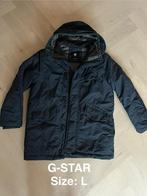 G-Star Winterjas Maat L - Zo Goed Als Nieuw, Maat 52/54 (L), Blauw, G-STAR, Ophalen of Verzenden