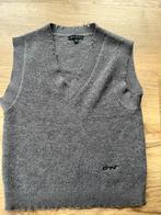 Olaf hussein knitted spencer pull over blazer vest, Grijs, Ophalen of Verzenden, Zo goed als nieuw, Maat 36 (S)