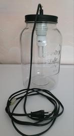 Vintage Pot anex lamp, Ophalen of Verzenden