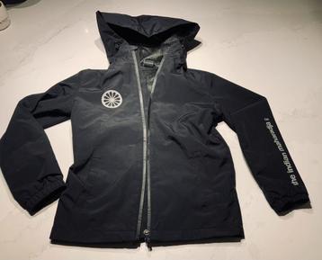 Zwarte The Indian Maharadja Regenjas hockey jacket mt 128 beschikbaar voor biedingen