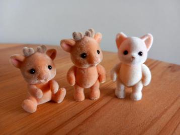 Sylvanian families babybeestjes zonder kleding  beschikbaar voor biedingen