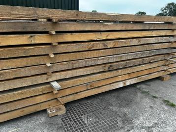 45 stuks houten balken 65x165 mm van 300+ cm | vuren balk beschikbaar voor biedingen