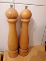 Houten zout- en pepermolen set, Ophalen of Verzenden, Gebruikt