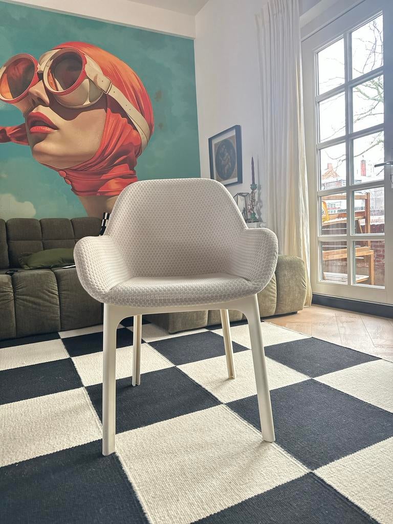 Kartell Clap Stoel - Patricia Urquiola Design, Ophalen, Gebruikt, Beige, Overige typen