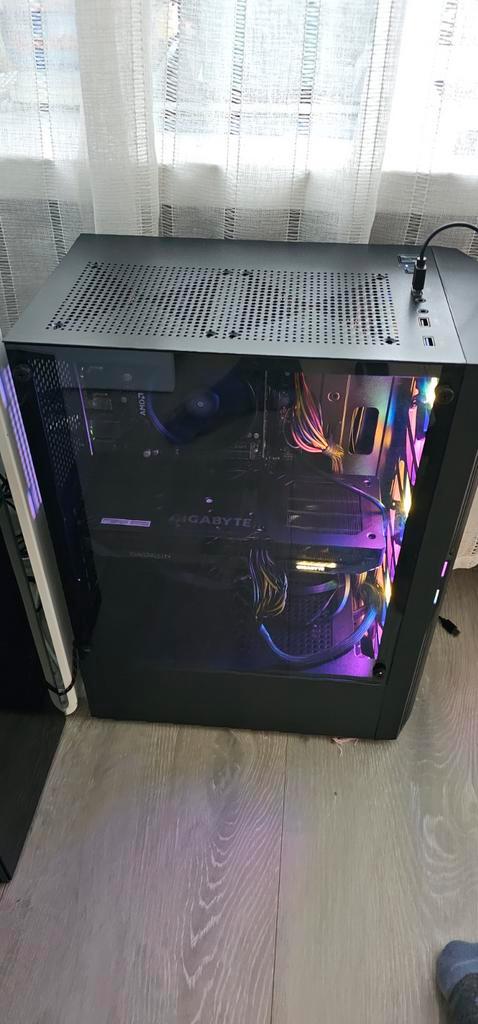 Complete Game pc, Computers en Software, Desktop Pc's, Zo goed als nieuw, 4 Ghz of meer, SSD, 16 GB, Met videokaart, Met monitor