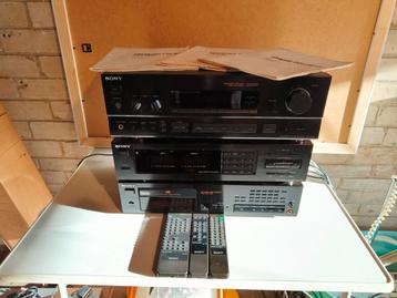 Sony CD player, FM-AM stereo receiver. beschikbaar voor biedingen