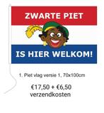 Zwartepiet vlag - Sinterklaas - collectors item, Ophalen of Verzenden, Nieuw