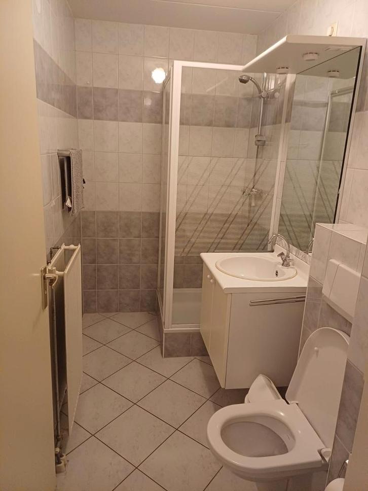 Retro douchecabine met draaideur 80x80, Huis en Inrichting, Badkamer | Complete badkamers, Ophalen