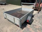 Aluminium Enkelas bakwagen !!!, Ophalen of Verzenden, Gebruikt