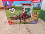 Schleich | Paard | Ruiter | Stal | Zadel | Hoofdstel, Kinderen en Baby's, Speelgoed | Overig, Ophalen, Zo goed als nieuw, Jongen of Meisje