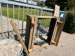 Gratis zandbak, Tuin en Terras, Ophalen, Zo goed als nieuw, Hout