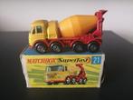 Lesney Matchbox Superfast #21 Foden Concrete Truck in doosje, Ophalen of Verzenden, Zo goed als nieuw, Bus of Vrachtwagen