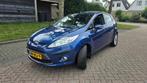 Ford Fiësta 1.25 60KW 5DR 2008 Blauw titanium apk 06-2026, Voorwielaandrijving, Stof, 600 kg, Blauw