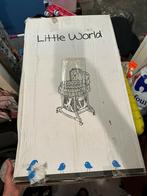 Baby wiegje wit van little world, Ophalen, Zo goed als nieuw, Wieg