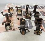 13x vintage puntenslijpers Spanje - Metaal - 1970-1980, Ophalen of Verzenden