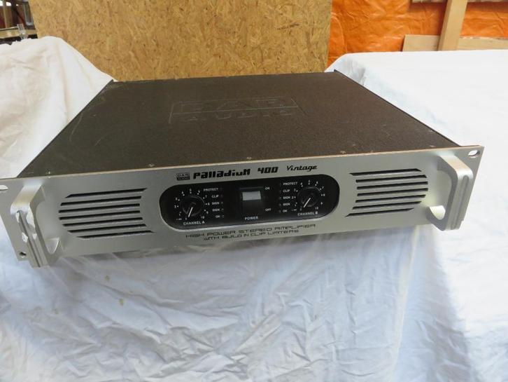 DAP vintage P-400 versterker, Audio, Tv en Foto, Versterkers en Receivers, Stereo, 120 watt of meer, Overige merken, Ophalen of Verzenden