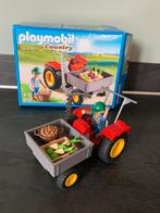 Playmobil 6131, de tractor, Kinderen en Baby's, Speelgoed | Playmobil, Ophalen of Verzenden, Zo goed als nieuw