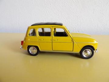 SCHAALMODEL RENAULT 4 (WELLY) beschikbaar voor biedingen