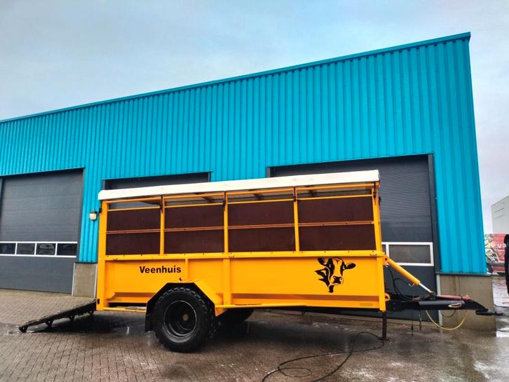 Veenhuis veewagen, Zakelijke goederen, Agrarisch | Werktuigen, Veehouderij, Transport, Ophalen