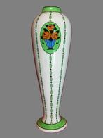 Vaas Boch Catteau '1923 Keramis 45,5cm Rosa., Ophalen of Verzenden