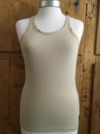 Kwaliteit stretch top Watcher mt 3 (M) zand als nieuw!, Maat 38/40 (M), Beige, Ophalen of Verzenden, Zo goed als nieuw
