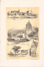 Den Biersum Goedereede Nieuw Beierland Sommelsdijk Litho 189, Antiek en Kunst, Ophalen of Verzenden