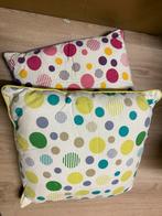 Kussen Set met Stippen, Ophalen of Verzenden, Gebruikt, Overige kleuren, Vierkant