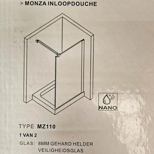 Monza Inloopdouche Profiel - Geborsteld Goud, Doe-het-zelf en Verbouw, Sanitair, Nieuw, Douche, Rvs, Ophalen