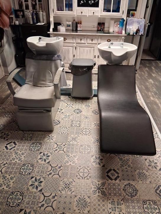 1 wasunit met massage functie ,  1 ligbank wasunit, Witgoed en Apparatuur, Overige Witgoed en Apparatuur, Zo goed als nieuw, Ophalen