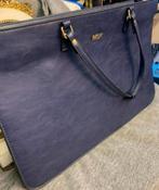 Mooie blauwe diplomate Dames /Laptop tas 40 cm breed., Sieraden, Tassen en Uiterlijk, Ophalen of Verzenden, Gebruikt, Blauw, Overige typen