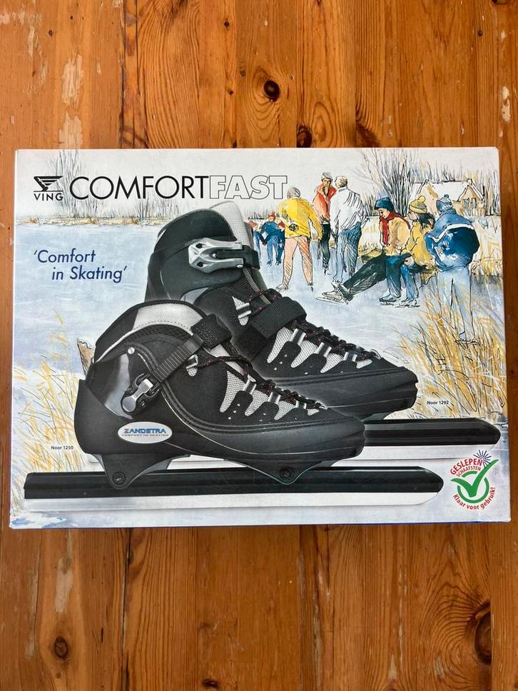Zandstra schaatsen maat 46, Sport en Fitness, Schaatsen, Zo goed als nieuw, Noren, Zandstra, Ophalen of Verzenden