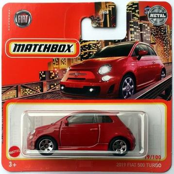 Matchbox 2019 Fiat 500 Turbo