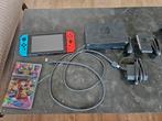 Nintendo switch, Spelcomputers en Games, Ophalen of Verzenden, Gebruikt, Met 2 controllers, Switch Original