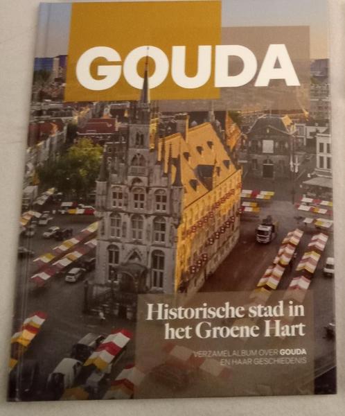 Gouda plaatjes, Historische stad in het Groene Hart Jumbo, Verzamelen, Supermarktacties, Plus, Ophalen of Verzenden