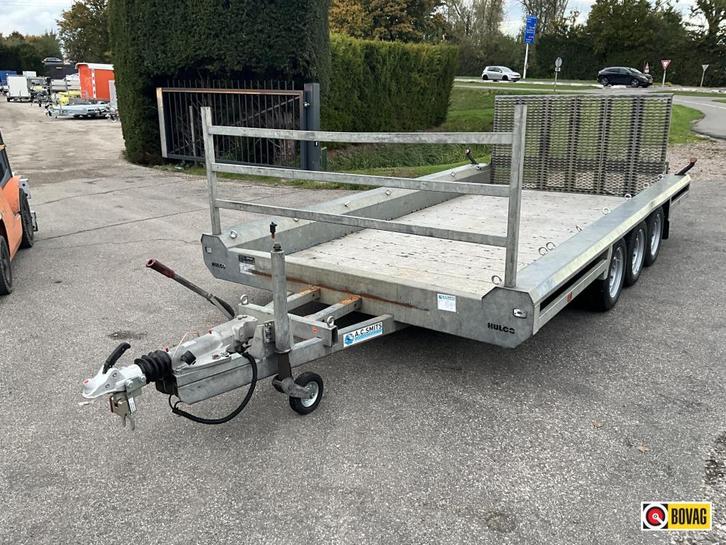 Hulco Terrax-3 Machinetransporter in nette staat, Auto diversen, Aanhangers en Bagagewagens, Gebruikt