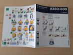 Lufthansa A380 flight safety card, Verzamelen, Luchtvaart en Vliegtuigspotten, Ophalen of Verzenden, Gebruikt, Schaalmodel